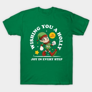 Joyful Elf Christmas T-Shirt